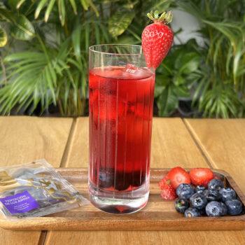 Foto de RECETA: ICED TEA DE FRUTOS ROJOS CON LA FIDELIA